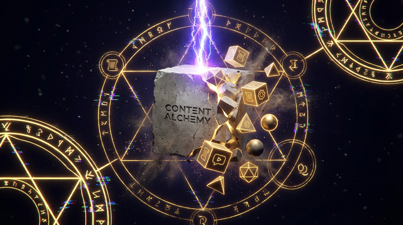 Mystical Digital Alchemy Background